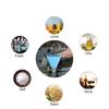 4Pcs Drain Foldable Funnel Mini Collapsible Funnel Multifunctional Silicone Funnel  Beer Dispensing