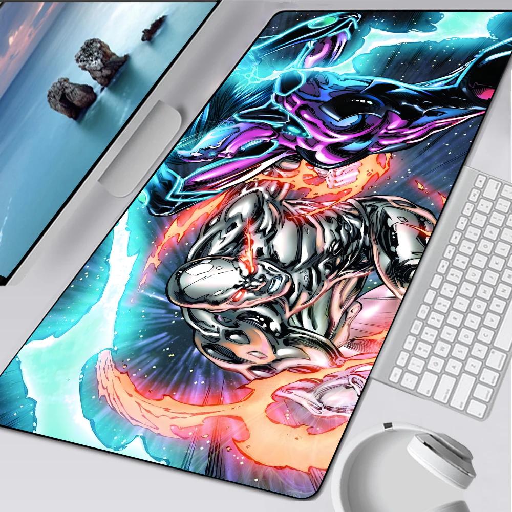 Silver Surfer Mouse Pad Rubber Mat Laptop Xxl Mousepad Notebook Gamer Computer Table Gaming Accessories