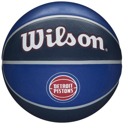 Wilson Balón de baloncesto unisex del equipo Detroit Pistons de la NBA, color azul marino