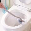Multi-functional S-shaped Elbow with No Dead Corners for Wall-mounted Toilet Cleaning Brush