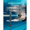 TELESIN Underwater Buoyancy Bar Diving Extendable Selfie Stick Tripod For Gopro Insta360 DJI OSMO Action Camera Accessories
