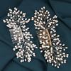 Handmade Pearl Bridal Hair Comb - White Wedding Headwear Ornaments
