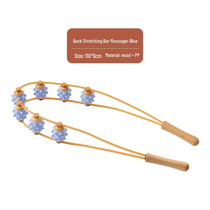Manuelles Rollenmassagegerät für Rücken & Schultern