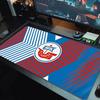 F.C. Hansa Rostock Large Size Mouse Pad Large Gaming Table Cushion Non-slip Laptop Tablet Big Mousepad XXL Mat Mini PC Playmat With Lock Edge