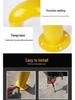 U-Shaped Steel Car Stopper: M-Type Anti-Collision Guardrail and Parking Barrier