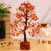 Crystal Tree, Handmade Home Décor Items, Crystal Bonsai Tree - Red Carnelian