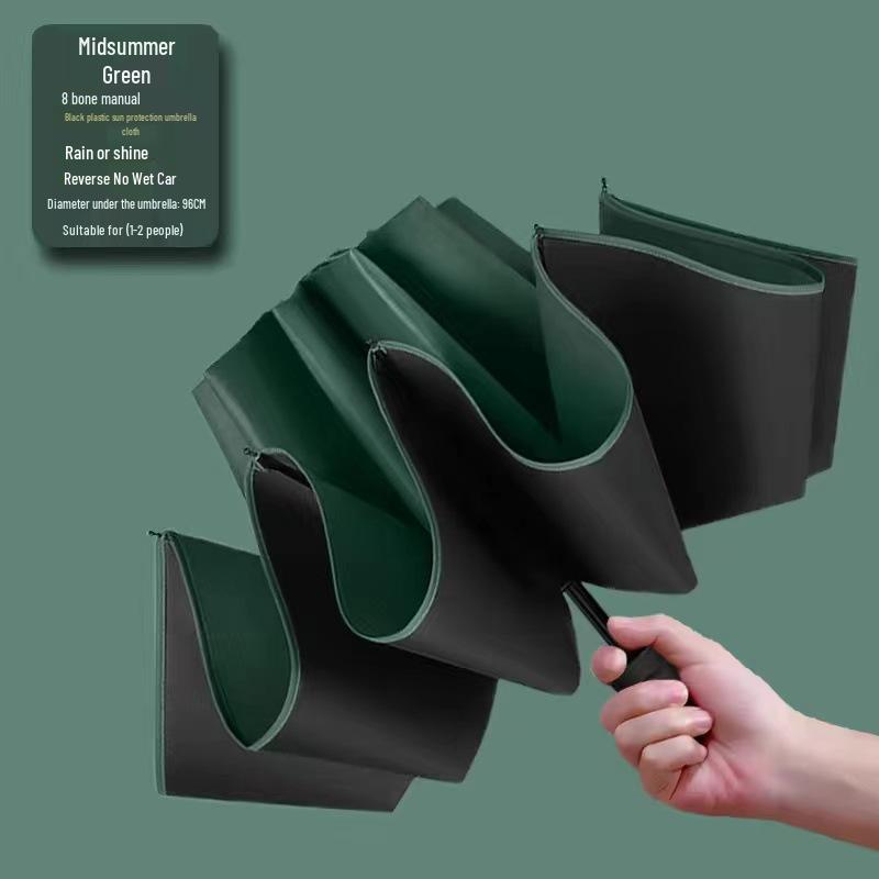 Dual-Use Anti-Storm UV-Proof Student Umbrella