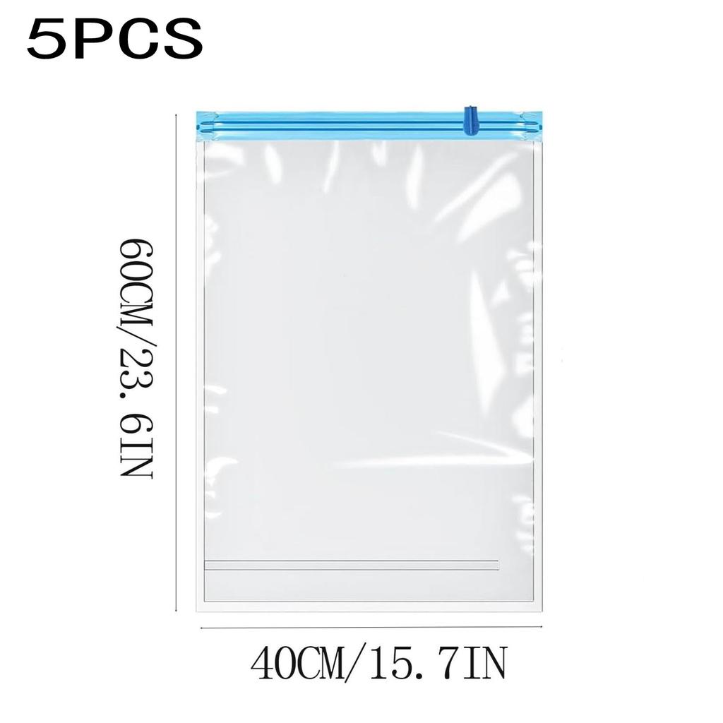 20 Pack Vacuum Storage Bags, Space Saver Compression for Comforters and Blankets, Sealer Clothes Hand Pump Included