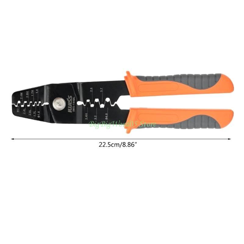 24TE Multi-Function Crimping Pliers Capacity 0.05-2mm² Male & Female Du-pont Pin