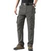Men's 3D Pocket Straight-Leg Cargo Pants for Outdoor Casual Wear