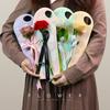 5 Stück Handheld-Strauß-Verpackungsbox Papierblumenkarte Blumenarrangement-Papier Valentinstag Festivalbedarf