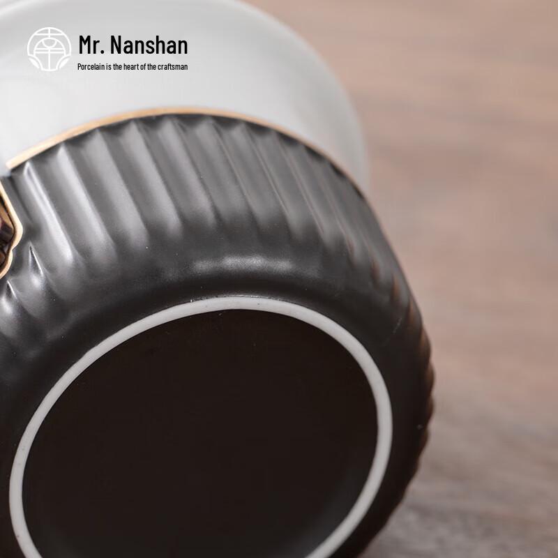 Nanshan Mattschwarze Keramik-Teedose