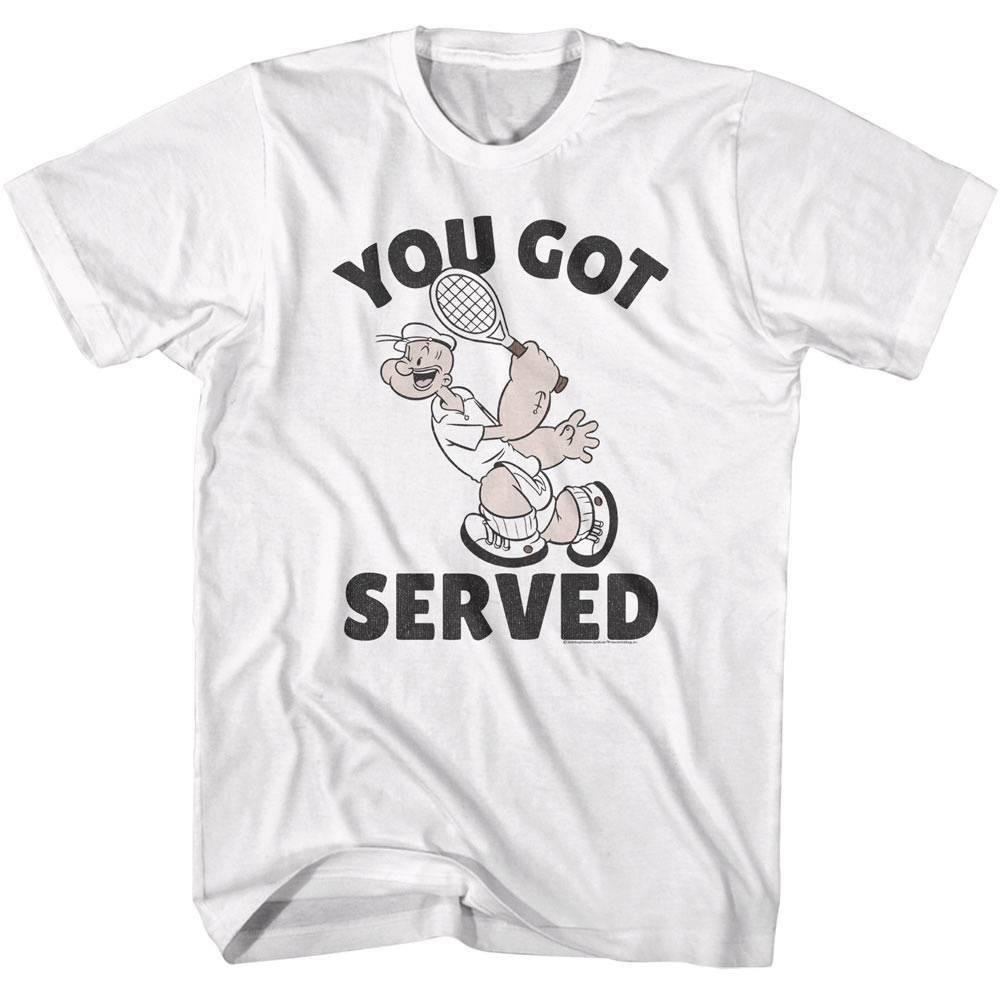 Popeye You Got Served Tennis Men T Shirt XL