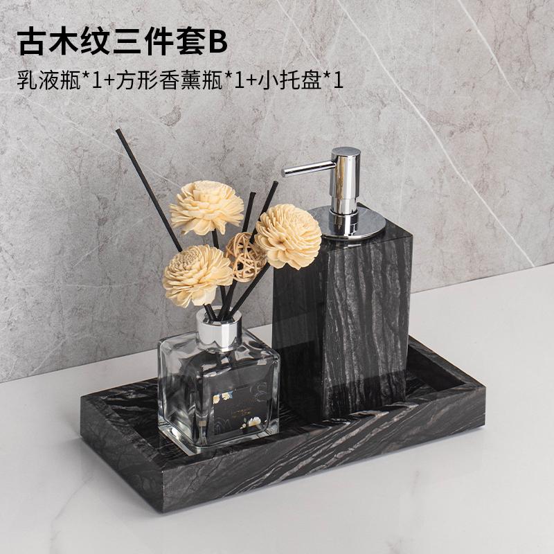 2026 New Natural Marble Bathroom Tumbler