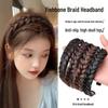 Korean Fishtail Braid Wig Headband for Women - Volume Boosting Braided Hair Accessory