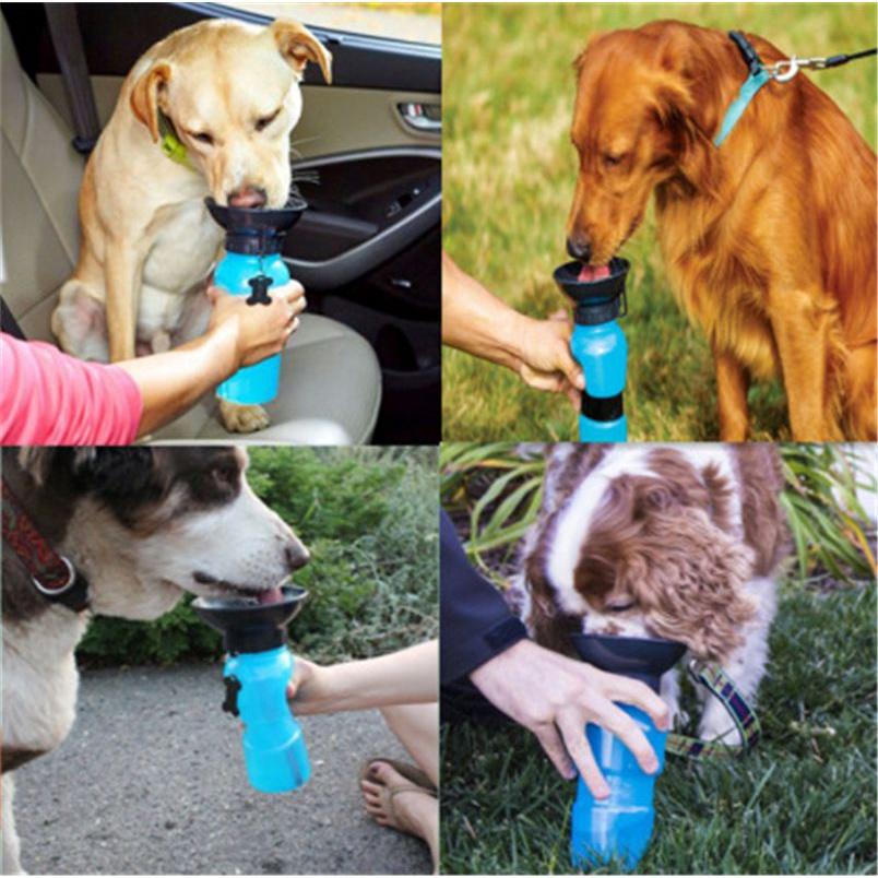 Supplies Pet Portable Plastic Travel Bottle Drinker Water Dispenser For Dog Pet
