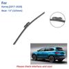 3PCS For SKODA Karoq 2017-2020 26" 18" 13" Front Rear Wiper Blades Windshield Windscreen Window Cutter Accessories 2017 2018 2019 2020
