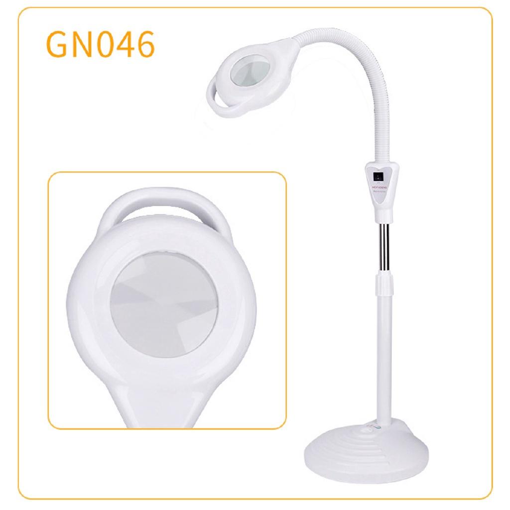Magnifier Glass Len Facial Light for Beauty Salon Nail Tattoo New Pro 16X Diopter LED Magnifying Floor Stand Lamp