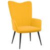 Day and Night - Day and Night Mustard Yellow Velvet Relaxation Armchair