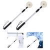 Adjustable Ice Fishing Skimmer Scoop Aluminum Alloy Handle Ice Fishing Gear