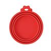 Pet Food Silicone Lid 3-in-1: Freshness-Preserving, Dustproof Sealing Lid for Cat & Dog Cans