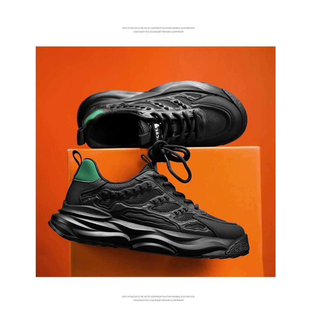 Men's Shoes New Sports and Leisure Shoes Men's Mesh Breathable Trendy Shoes Trend Versatile Mesh Shoes