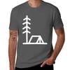 Forest Camping Minimalist Tshirt Urban Casual Loose Fit Tee