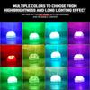 LED Car Interior Ambient Light Decoration Wireless Adhesive Bicycle Tail Light Auto Roof Atmosphere Lamp Diamond Diving Light Neon Lights 4