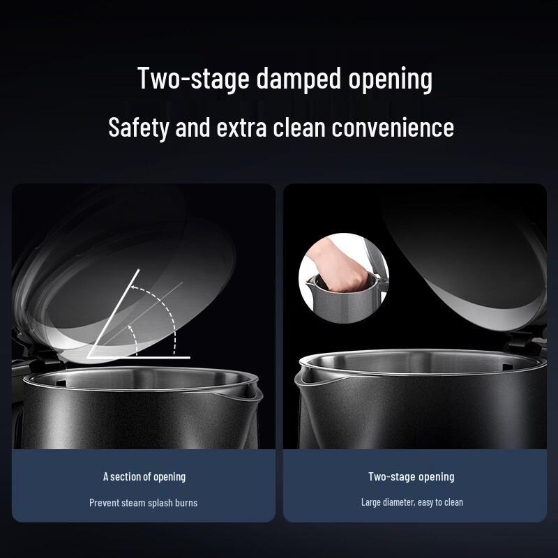 Supor ZMD 1.7L Double-Layer Anti-scald Electric Kettle CN plug (adapter included)