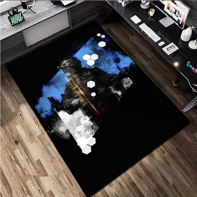 Silent Night Deadly Night Home carpet Office Decorative Carpet For Living Room Bedroom Door Mat Floor Rug Computer Chair Area Rug