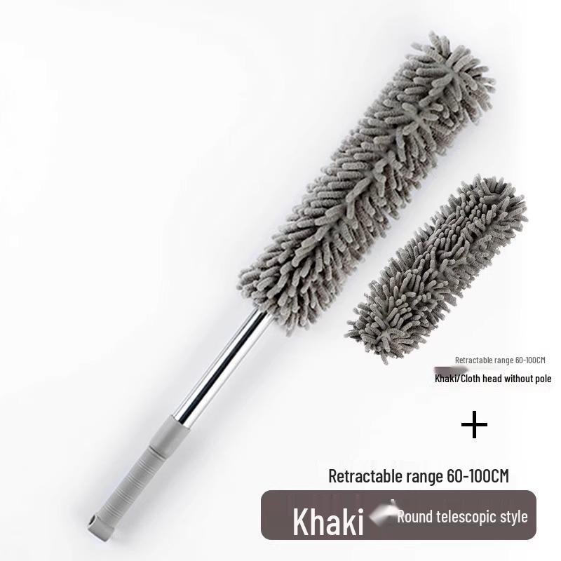 Retractable Feather Duster for Efficient Dust and Ash Removal - Perfect for Ceiling and Household Cleaning