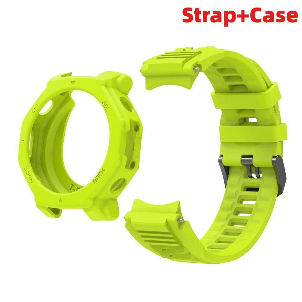 Silikonový řemínek a pouzdro pro chytré hodinky Huami Amazfit T-REX 3 Pro Řemínek na hodinky Pro Amazfit T-rex3 Pro Náramek