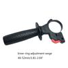 Adjustable Electric Hammers Handle 210mm Long Inner Ring 46- 52mm Impact Handle of Impact Drill Hammers Accessories