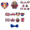 Royal King Charles Iii Crown Party Decorations 8 Paper Cutouts With Twine