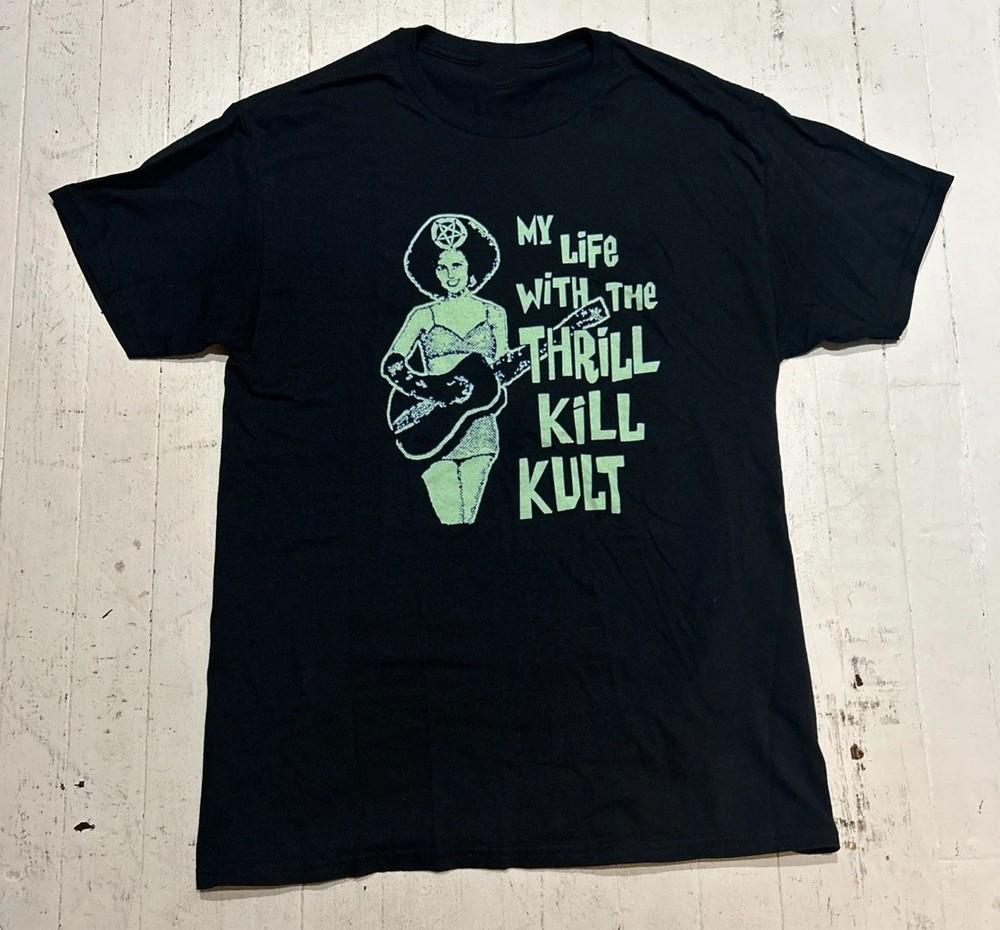 

My Life with The Thrill Kill Kult Black Color Full Size Shirt Unisex CO038 Unisex T-Shirt S