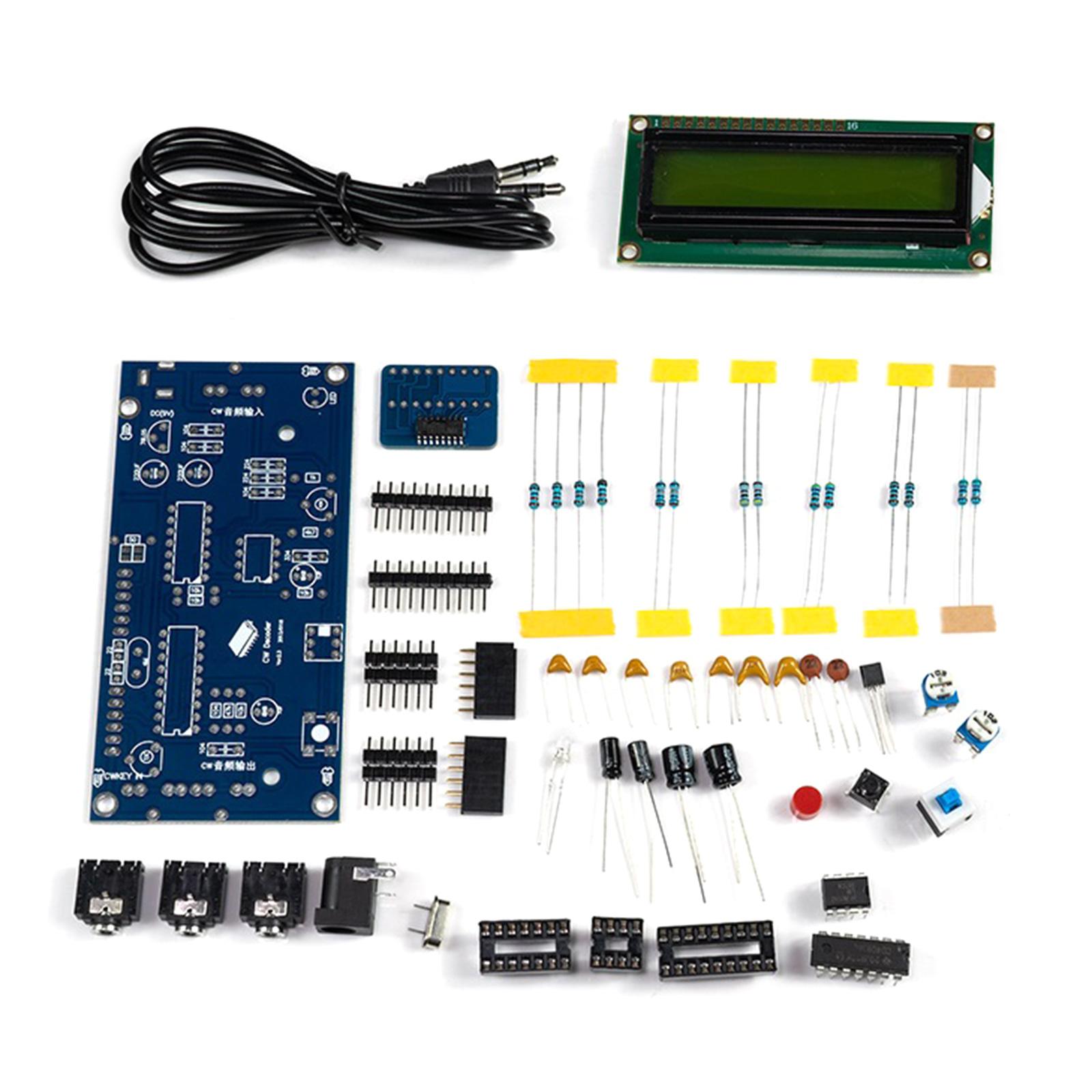 

CW Trainer Декодери азбуки Морзе Модуль Training Partner 9V/33mA Wireless Radio Essential Підходить для операторів-любителів A