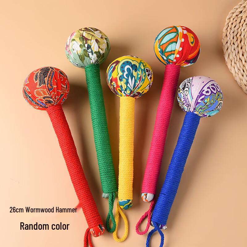 26CM Bamboo Mugwort Hammer Massager (5-Pack)