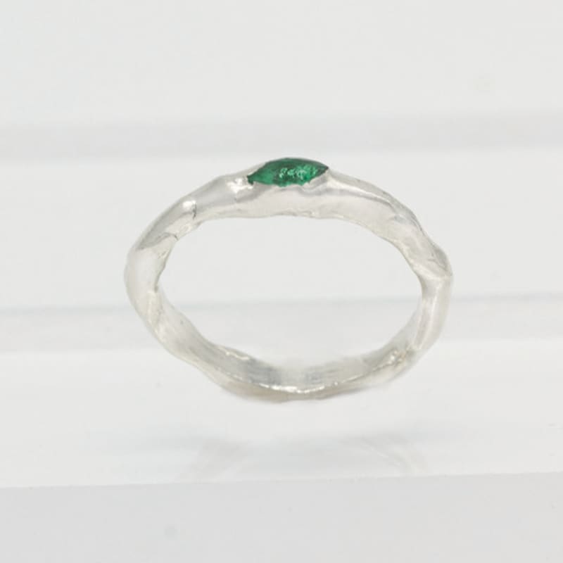 studio curve 1stone ring