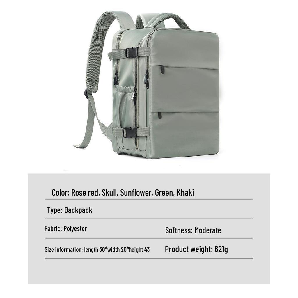 Feihong Multipurpose Waterproof Business Travel Backpack with Dry/Wet Separation and Large Capacity