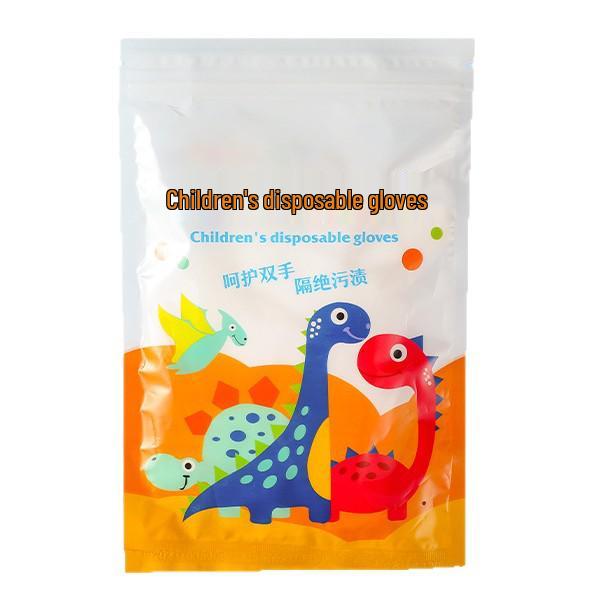 Kinder Verdickte Lebensmittelqualität Einweg PE Handschuhe - Wasserdicht & Schützend für Kinder und Babys
