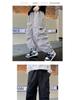 Trendy Boys' Cargo Pants - Casual, Loose Fit, Plus Velvet for Spring, Autumn, Winter