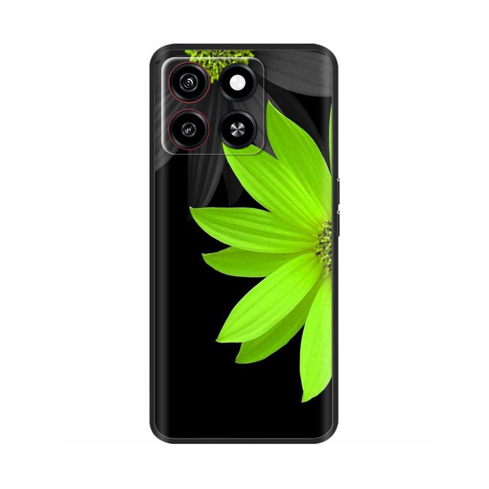 For ZTE Blade A35 Case For ZTE Blade A55 Cover Fashion Flower Slim Soft Silicone Phone Cases for ZTE A35 A 35 Fundas TPU Coque