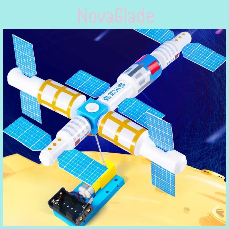 Diy Space Station Aerospace Stem Toy For Students Educational Physics Creative Kit For Kids And Teens