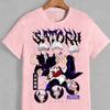 Jujutsu Kaisen Satoru Gojo Unisex Pure Cotton T-shirt 2026 Summer Anime Print Round Neck Casual Short Sleeved Top