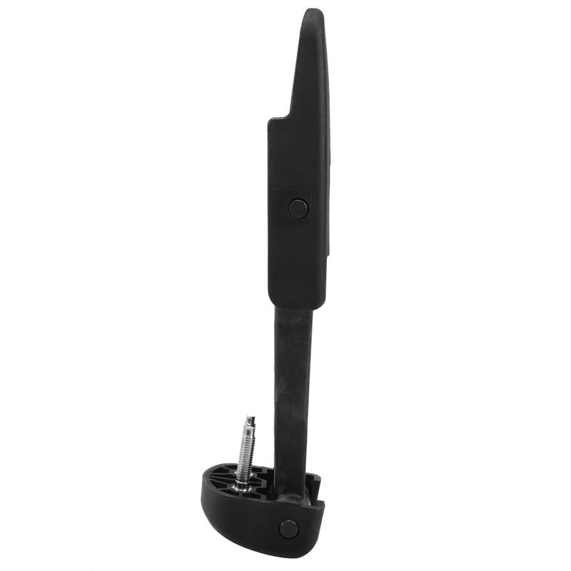2X Black Bonnet Hood Release Rod Lock Latch For Chevy -Hummer H2 Kodiak -GMC Topkick 2003-2009