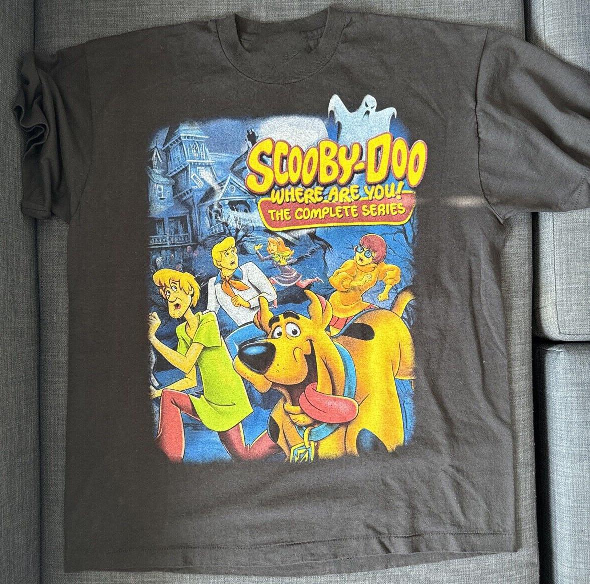 Scooby Doo Halloween Short Sleeve Cotton Unisex S-5XL T-shirt L