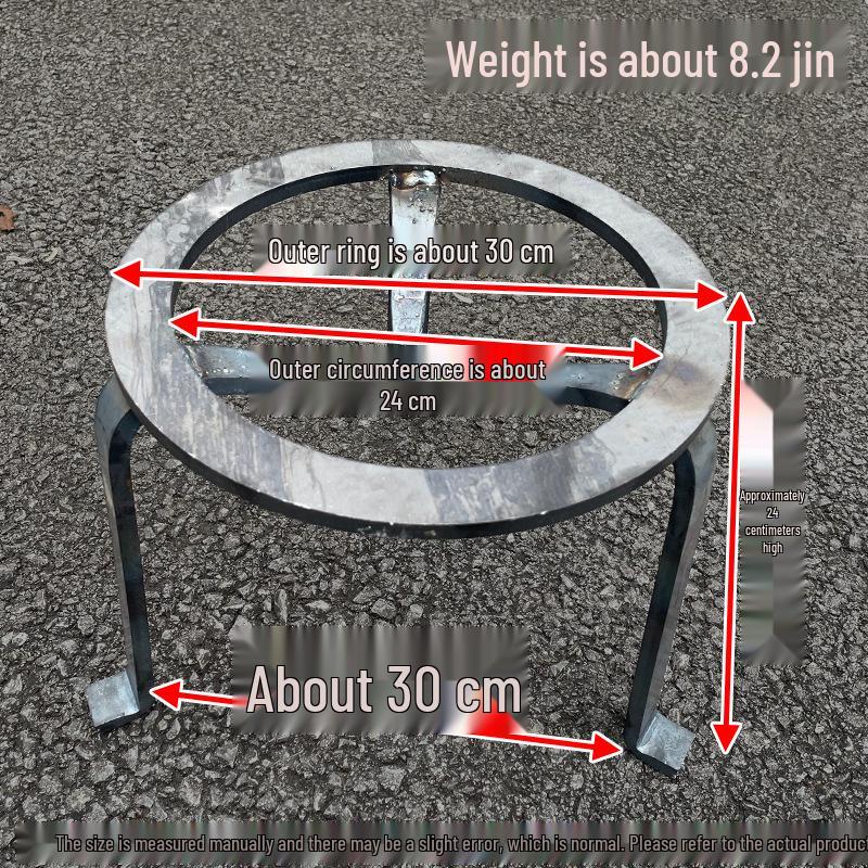 Sturdy Camping Tripod Pot Stand for BBQ and Firewood Stove