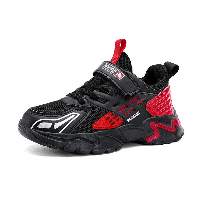 Boys' Mesh Breathable Sports Shoes - New Spring/Autumn Style for School-aged Kids