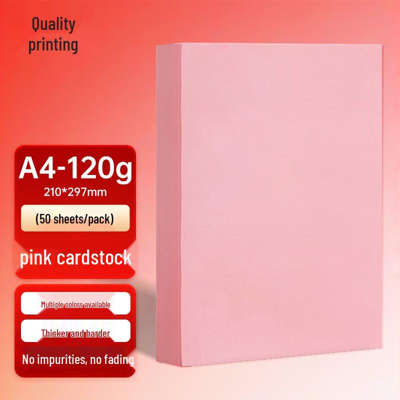 Zhiyin A4 Color Cardstock Paper