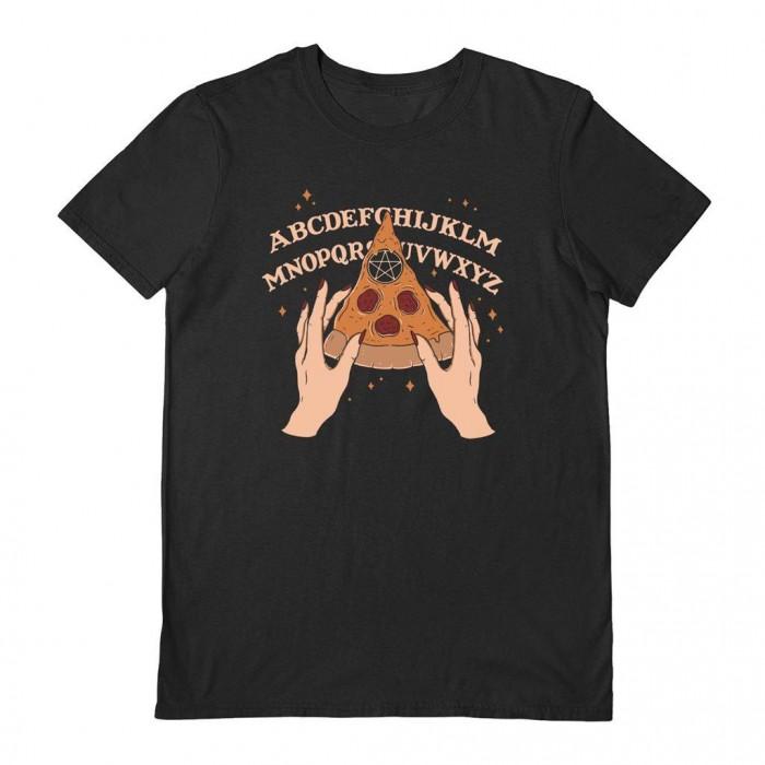 Thiago Correa Unisex Vuxen Ouija Pizza T-shirt